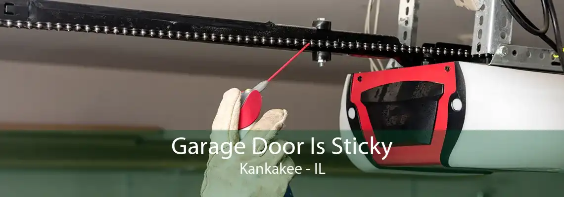 Garage Door Is Sticky Kankakee - IL