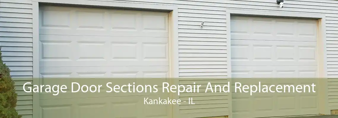 Garage Door Sections Repair And Replacement Kankakee - IL