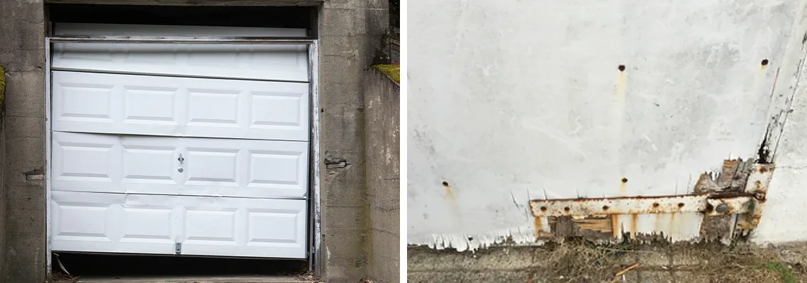 Rotten Commercial Garage Door Repair in Kankakee, IL