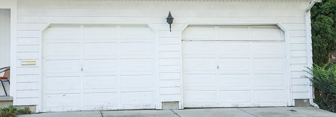 Roller Garage Door Dropped Down Replacement in Kankakee, IL